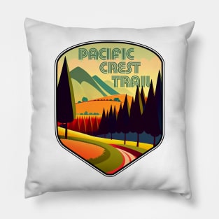 Pacific Crest Trail Colors Pillow