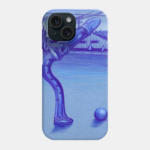 Kickball Conundrum Phone Case by AlisonDennis