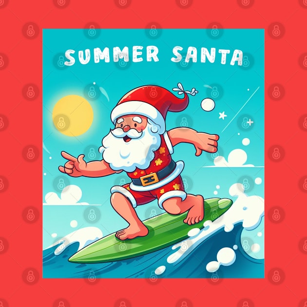 Santa in summer style by tita