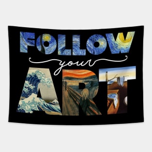 Follow Your Art Tapestry