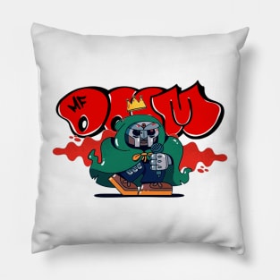 mf doom king Pillow