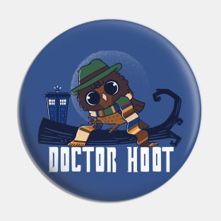 Doctor Hoot Pin