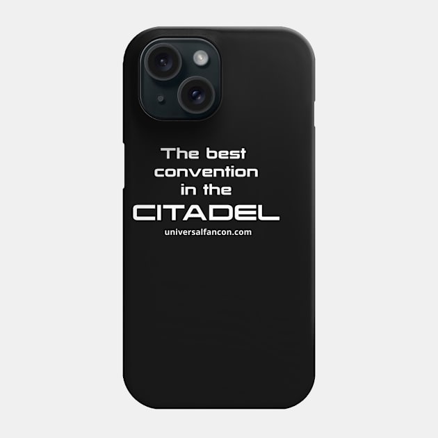 FanCon On The Citadel Phone Case by universalfancon