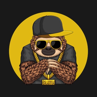 Sloth hiphop character T-Shirt