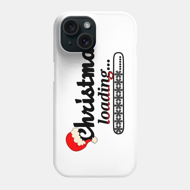 Christmas Loading Phone Case by IVY Art