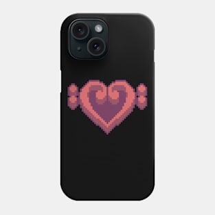 Bass Clef Heart Phone Case