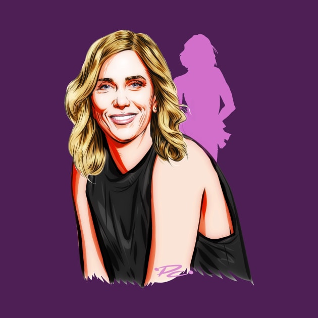 Kristen Wiig - An illustration by Paul Cemmick by PLAYDIGITAL2020