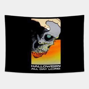 Halloween Skull Tapestry