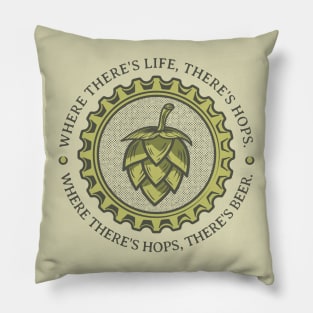 Old Beer Saying Pillow