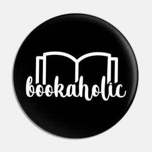 Bookaholic Book Nerd Pin