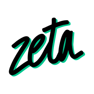 Greek Alphabet: zeta (black-green) T-Shirt