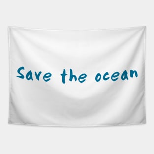 Save the ocean Tapestry