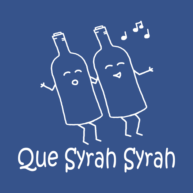 Que Syrah Syrah White Pocket by PelicanAndWolf