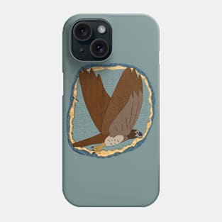 Paper craft hawk Phone Case