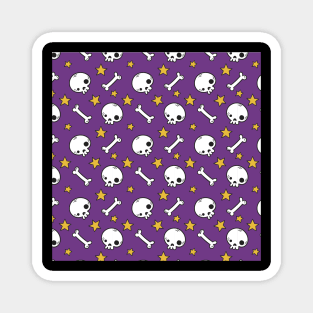 Halloween Pattern Magnet