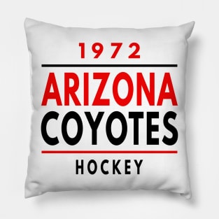 Arizona Coyotes Hockey 1972 Classic Pillow