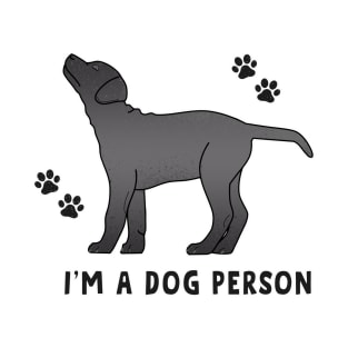 I'm a dog person grey T-Shirt