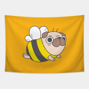 Pug Bee Tapestry