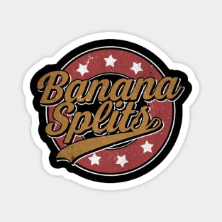 Personalized Name Banana Vintage Circle Limited Edition Magnet