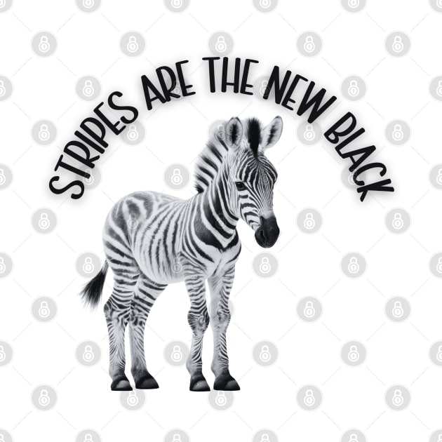 Stripes are the New Black by KayBee Gift Shop