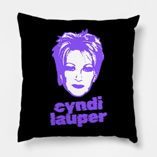 Cyndi lauper ||| 80s sliced Pillow