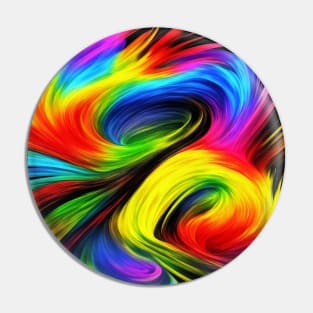 Flowing Colors Pin