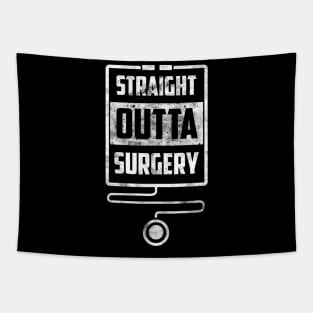 Straight outta surgery Tapestry