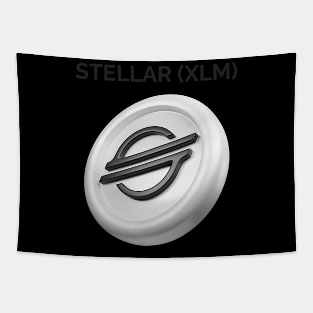 STELLAR (XLM) cryptocurrency Tapestry by YousifAzeez