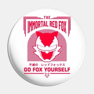 GO FOX YOURSELF! (Printed in Red) Limited Edition Pin