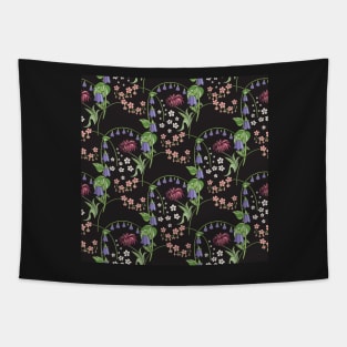 Night Summer Garden Tapestry