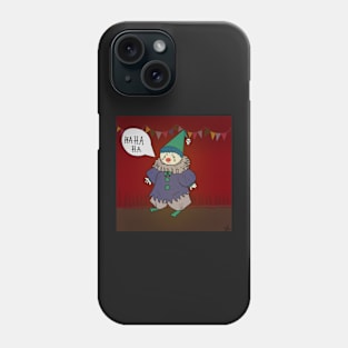 Laughing clown Phone Case