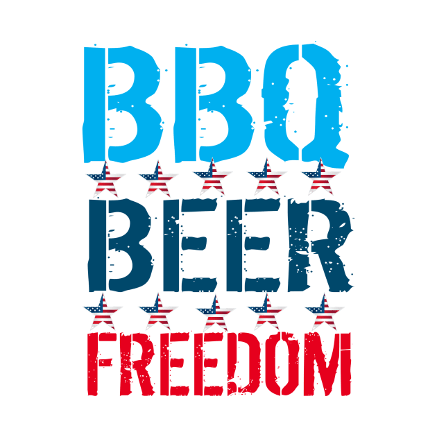 BBQ Beer Freedom by FERRAMZ