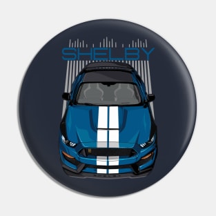 Shelby GT350 - Blue & White Pin