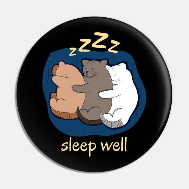 cat-sleep well Pin by derrickcrack