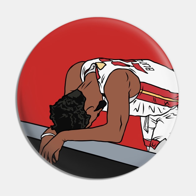 Jimmy Butler Exhausted Meme Pin by rattraptees