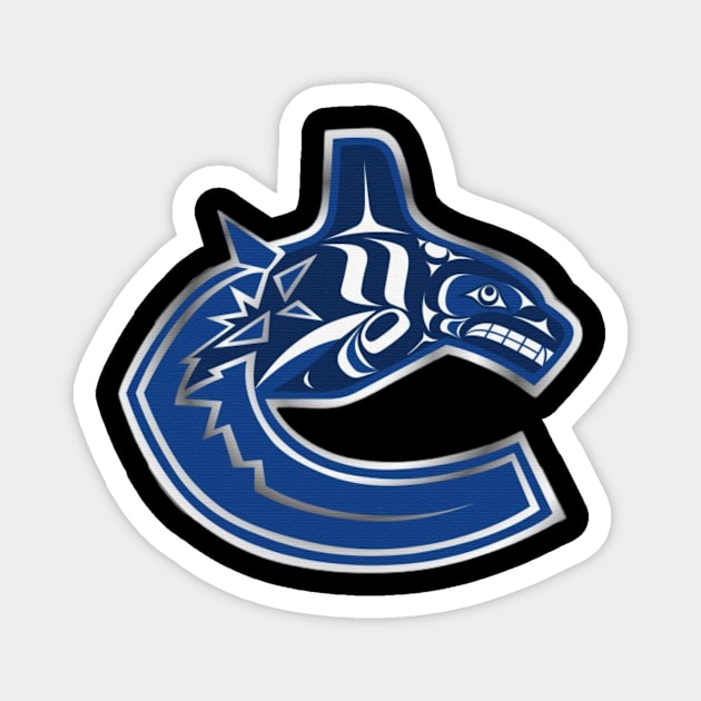 Vancouver Canucks Magnet by Jedistudios 