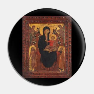 Madonna and child Pin