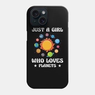 Best Planet Art Girls Kids Solar System Science Outer Space Phone Case