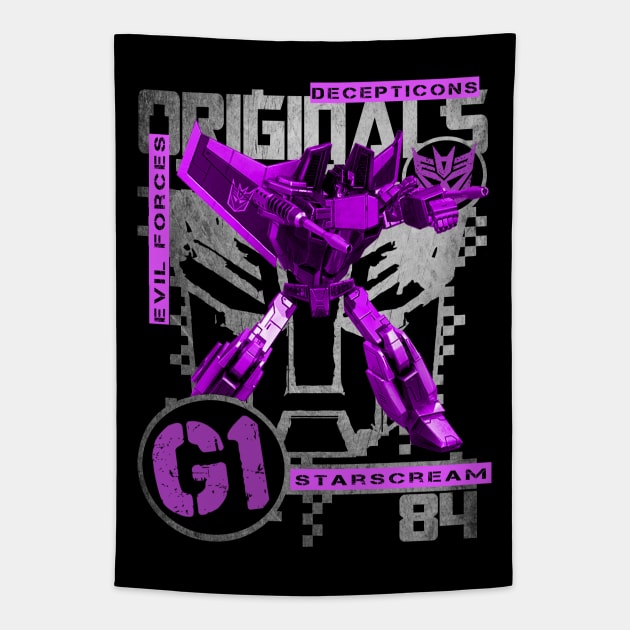 G1 Originals - Starscream Tapestry by CRD Branding