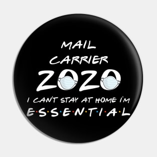 Mail Carrier 2020 Quarantine Gift Pin