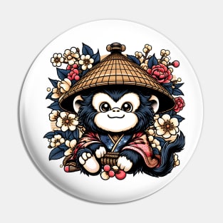 Kawaii Ape Japanese Style Pin