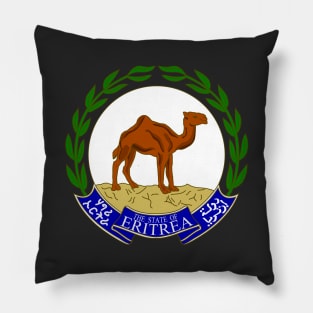 Emblem of Eritrea (sinople argent naturel azur) Pillow