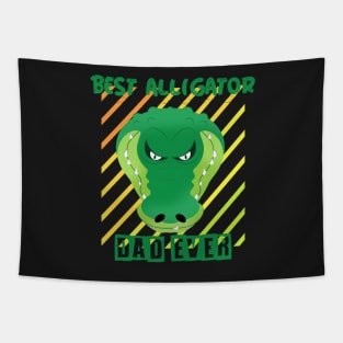 Best alligator dad ever Tapestry