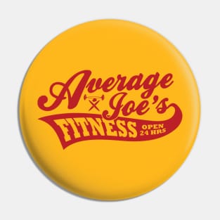 Average Joes Gymnasium Pin