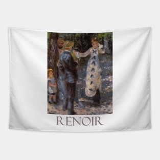 The Swing by Pierre-Auguste Renoir Tapestry