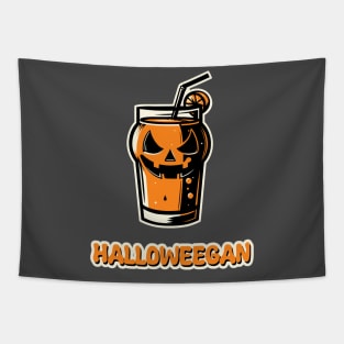 Halloweegan - Pumpkin Juice Tapestry