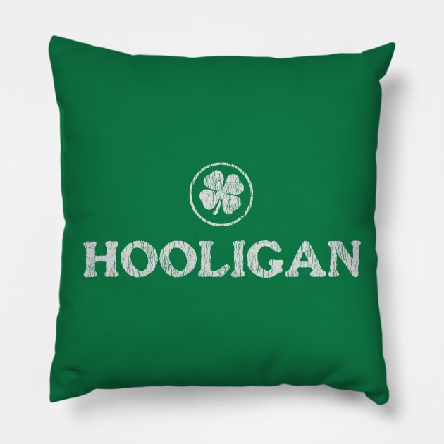 Irish Hooligan Vintage Pillow by toyrand