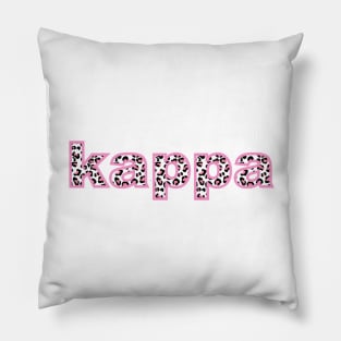 Kappa Leopard Design Pillow