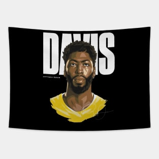 Anthony Davis Los Angels L Game Face Tapestry