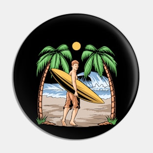 Summer Time Pin